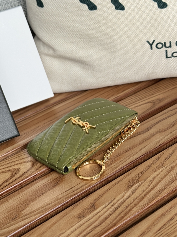 イヴサンローラン財布側面デザイン